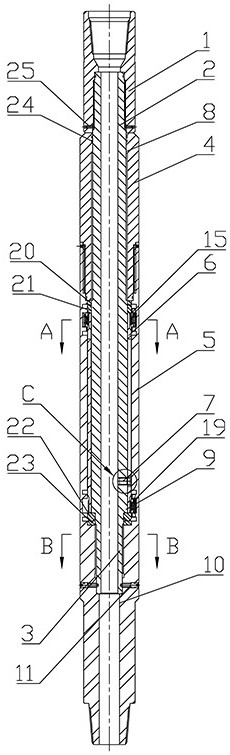 Lifting and rotating back-off tool