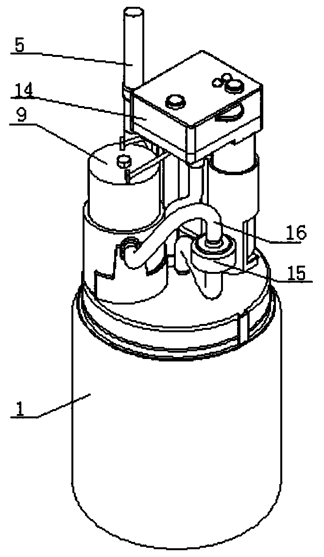 Negative pressure drainage device capable of monitoring and regulating pressure in bottle