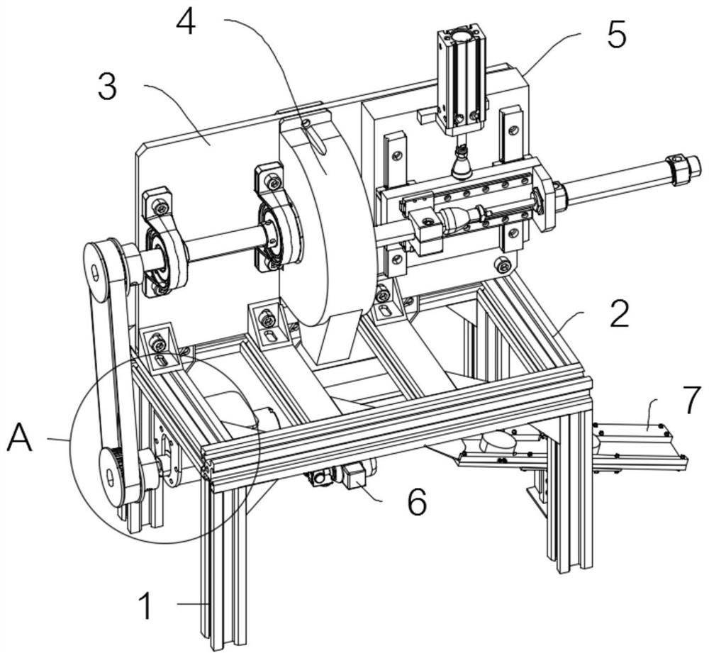 Device for processing silicon wafer in electronic device