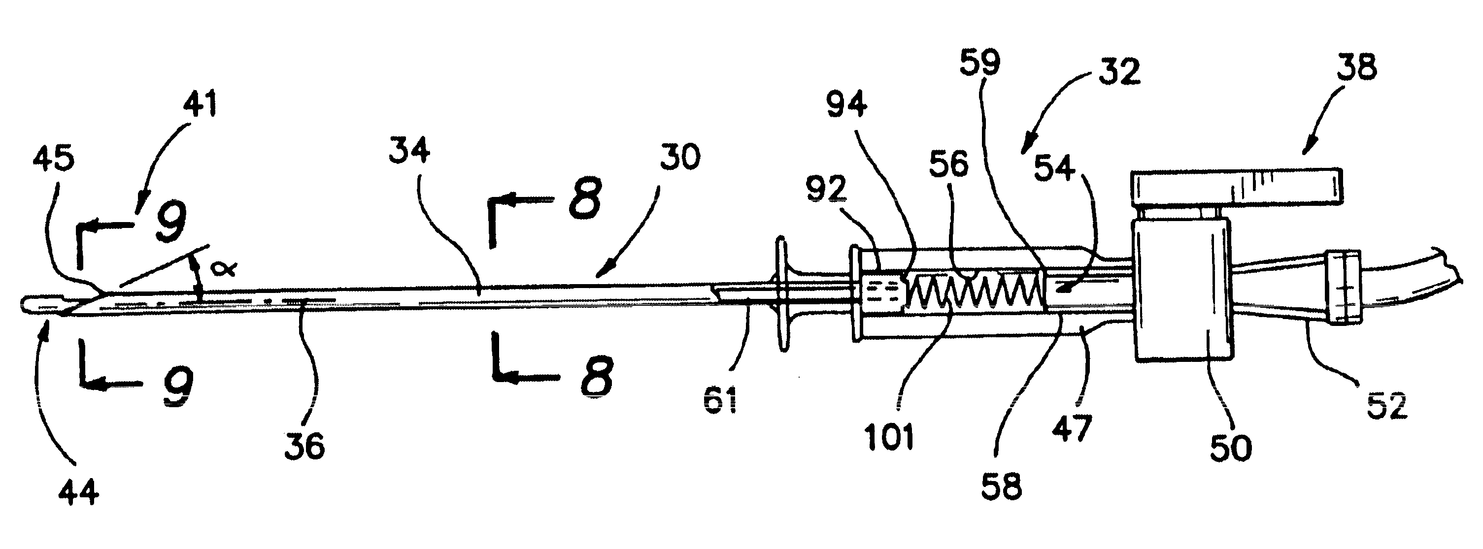 Insufflation needle apparatus
