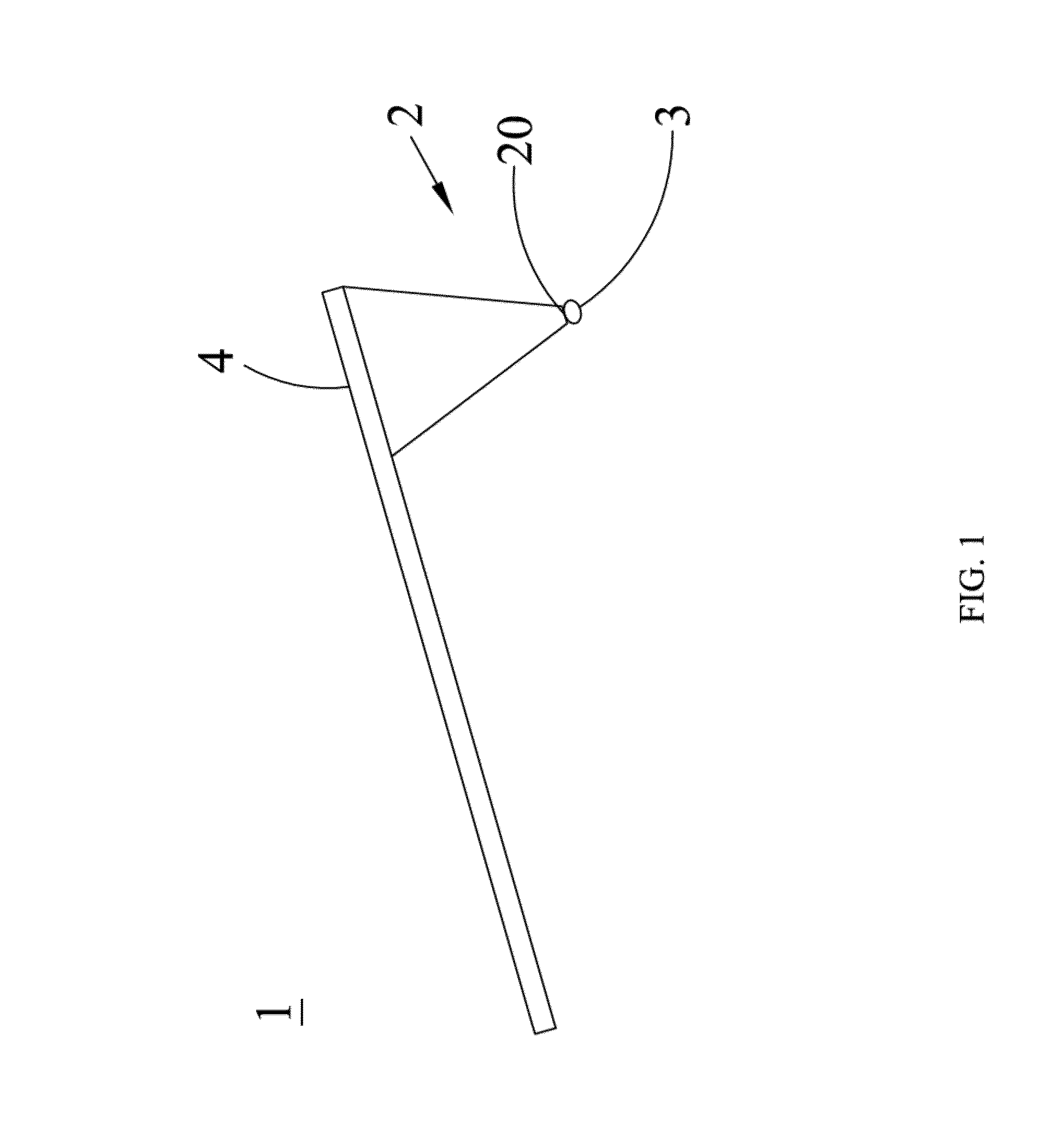Charged probe and electric fields measurement method thereof