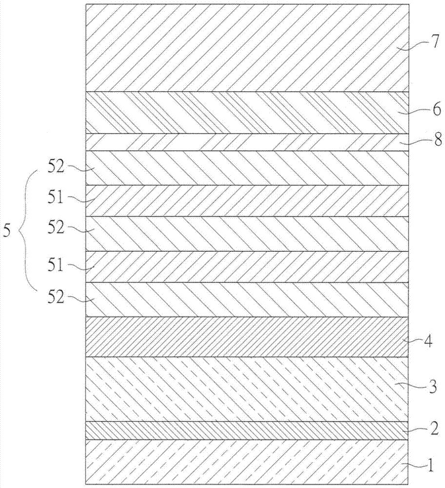 Nitride semiconductor structure and semiconductor light emitting element