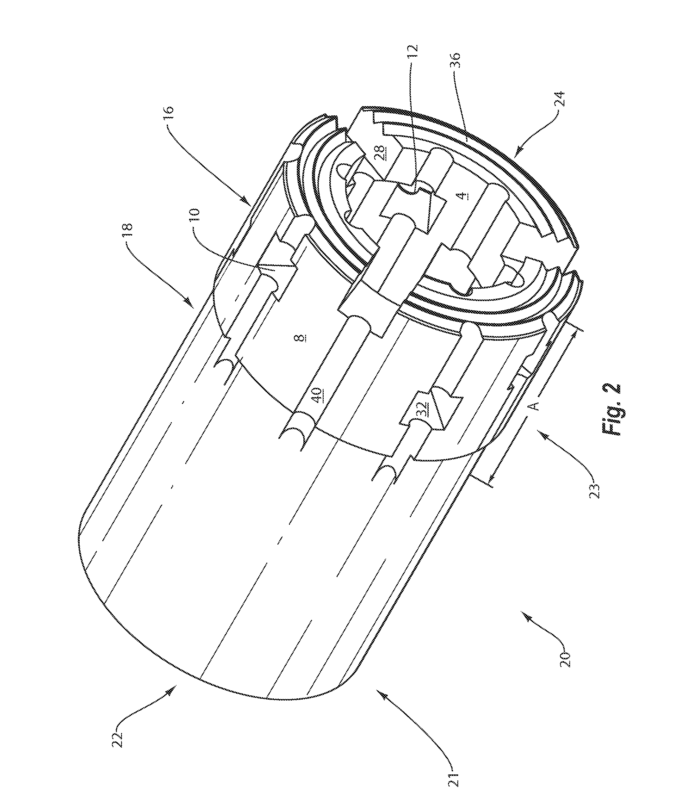 Drill bits with enclosed slots