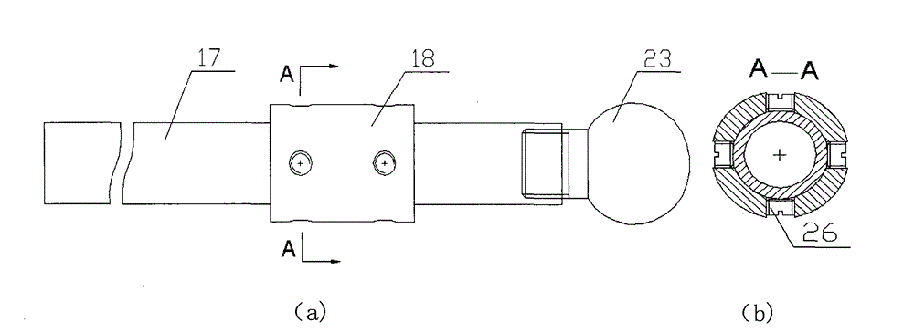 Test device and method for mechanical characteristics of simulation bottom hole assembly
