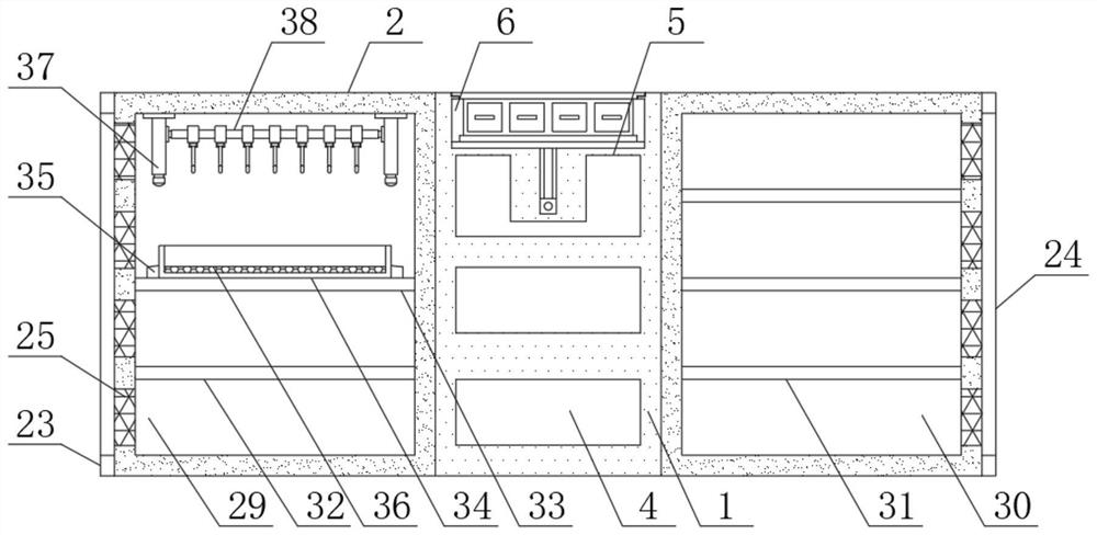 Modular island cupboard