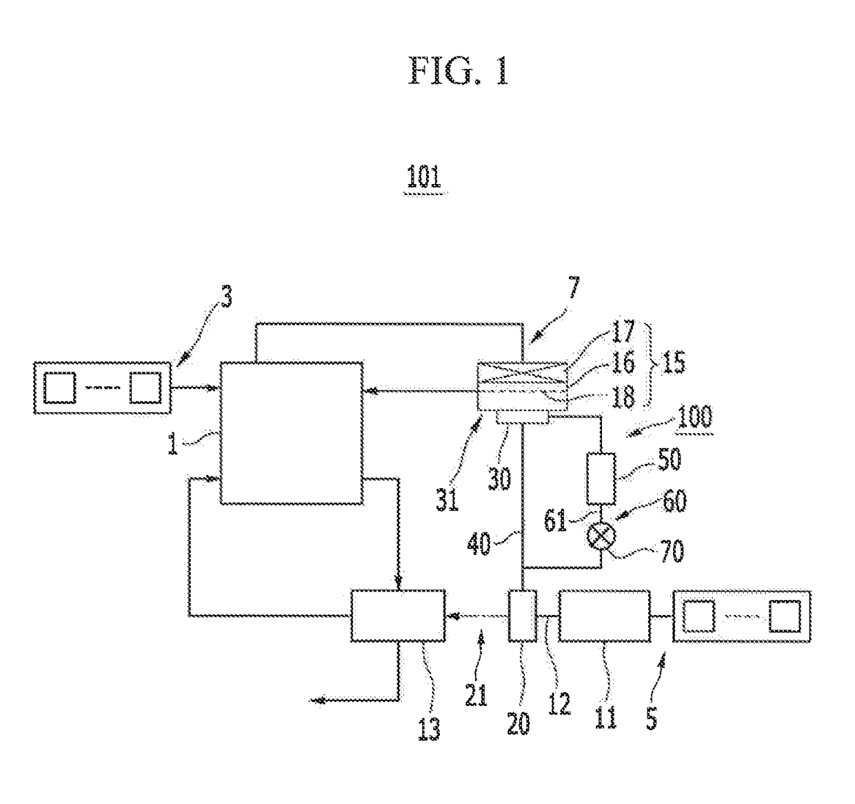 Compressed air cooling apparatus of fuel cell system