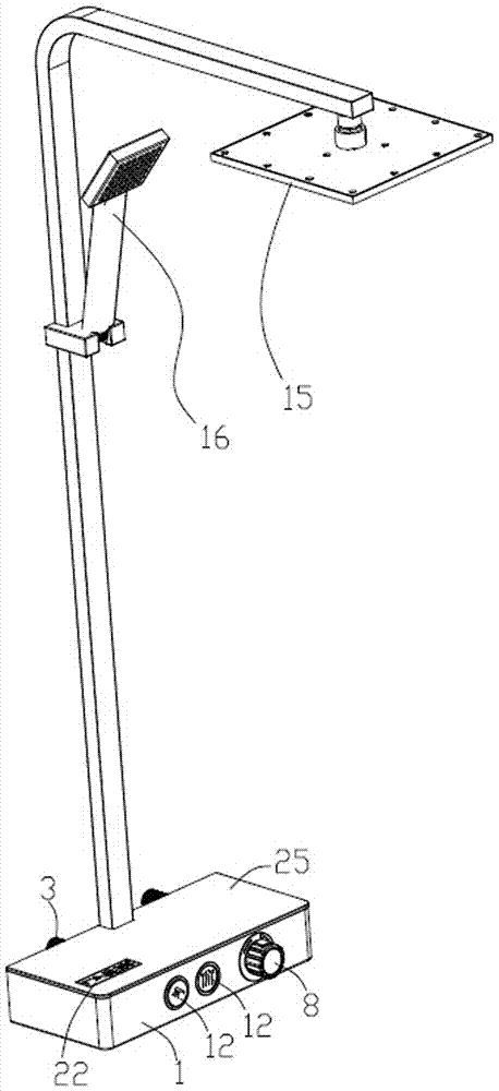 a thermostatic faucet