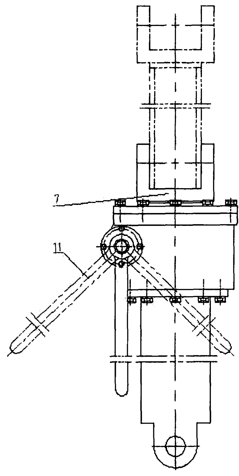 Tightening device of circuit stringing