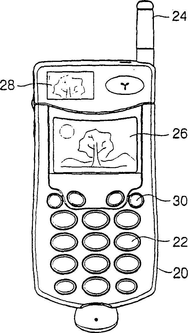 Digital handheld keyboard oriented device with multikey data and control input, display, wireless, communication and data processing, and camera feeding same