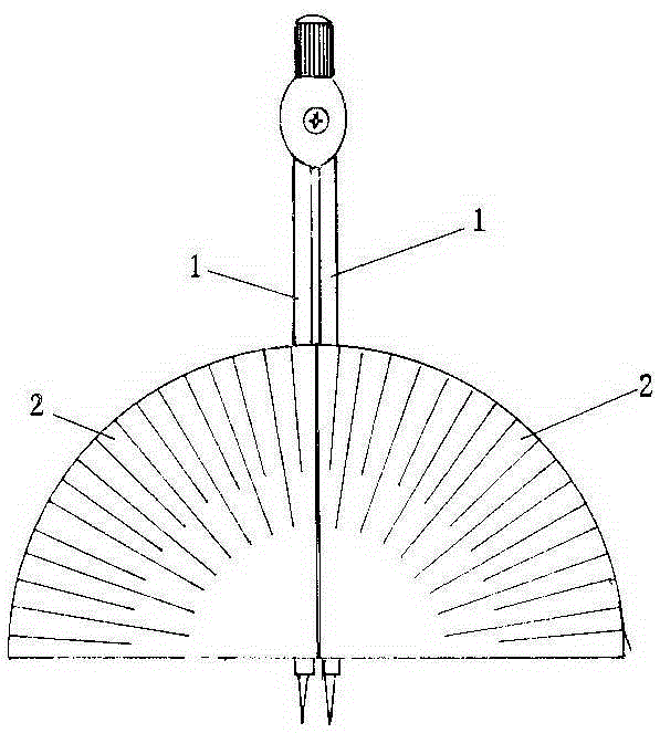 Compasses with protractors