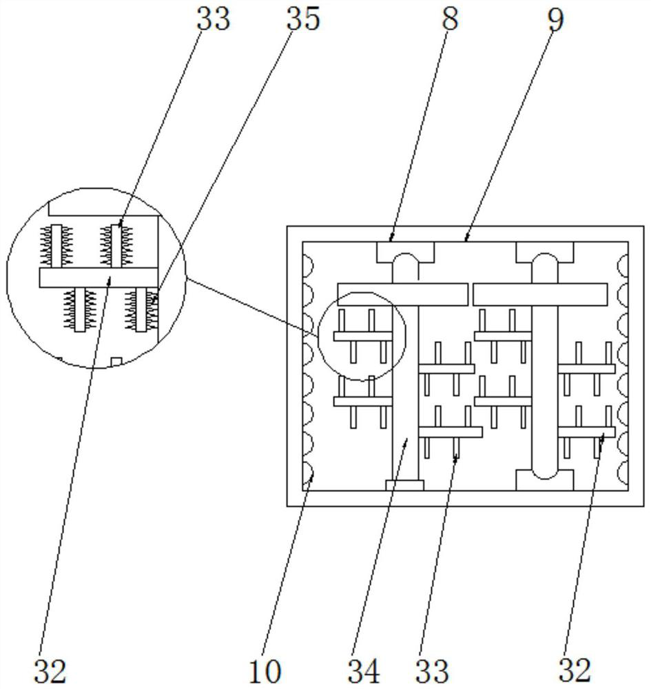 Ground cement laying device for construction site