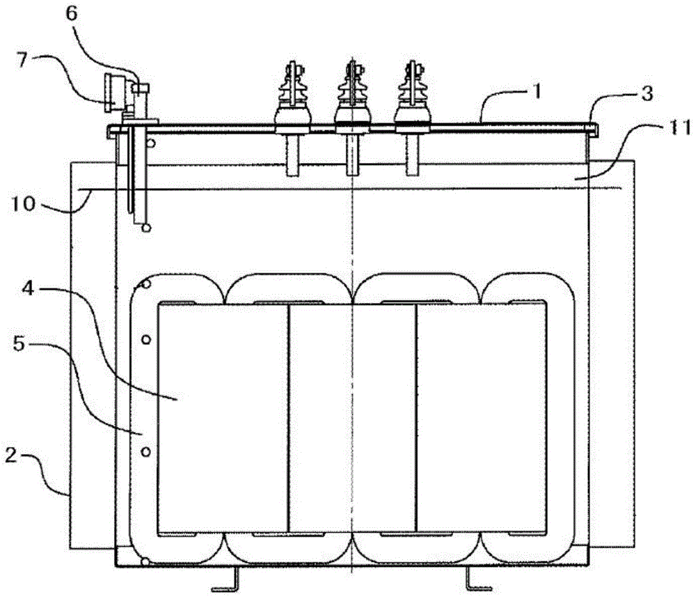 Heat fault detection method for power transformer