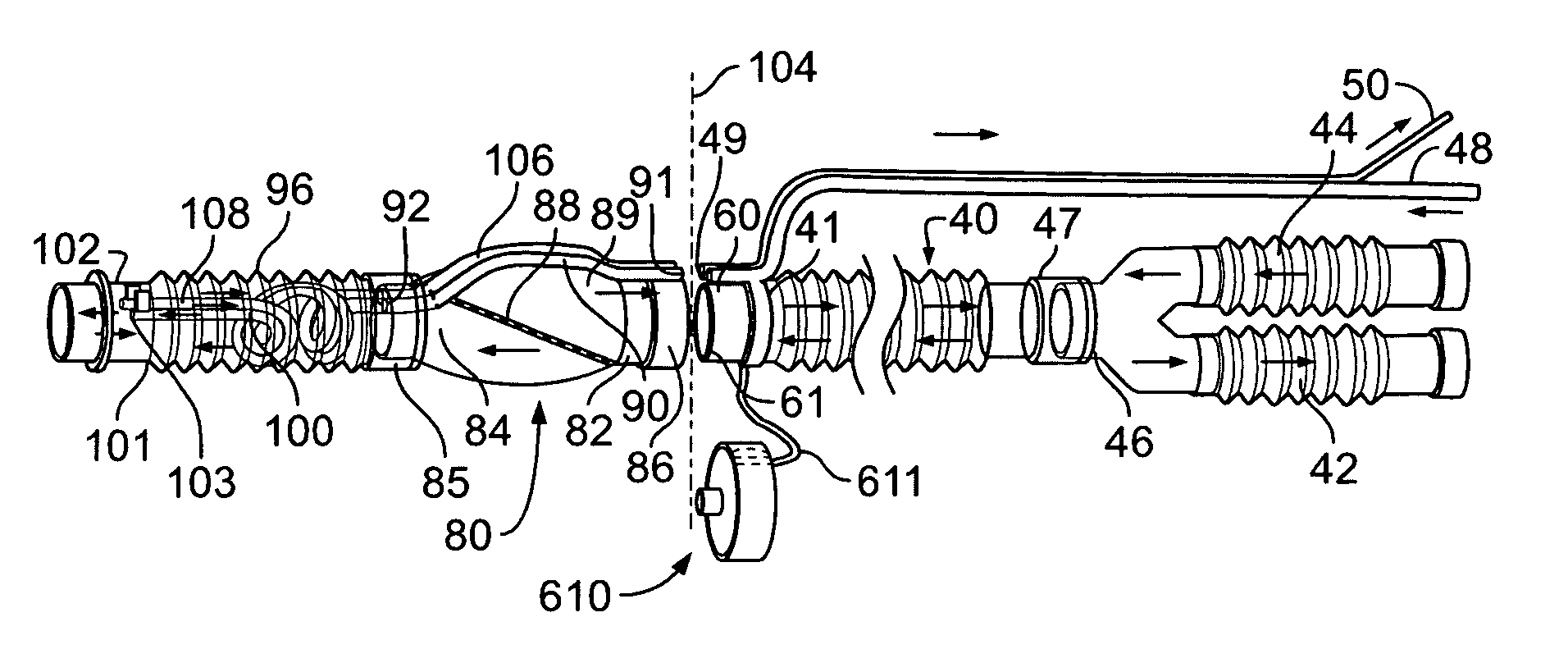 Multifunctional integrated filter and breathing conduit