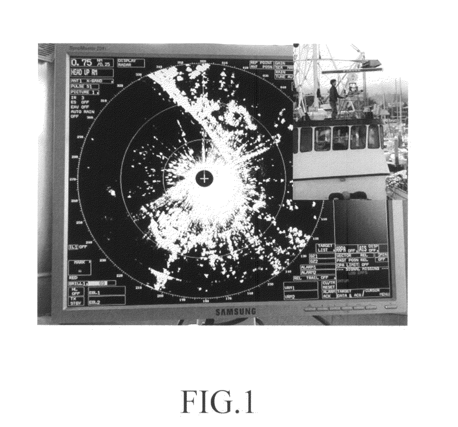 Method for surveillance to detect a land target
