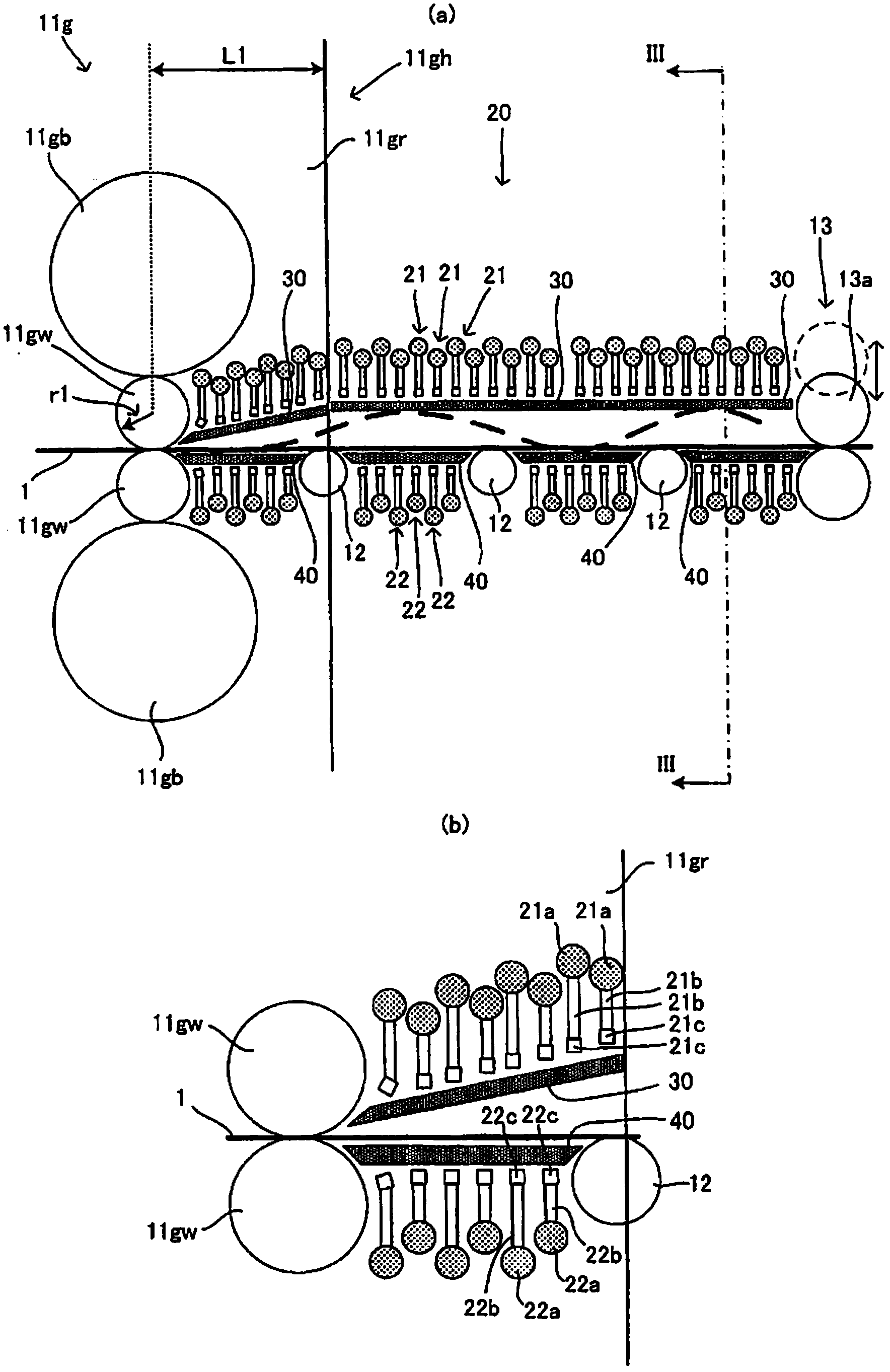 Manufacturing apparatus for hot-rolled steel plate and manufacturing method for steel plate