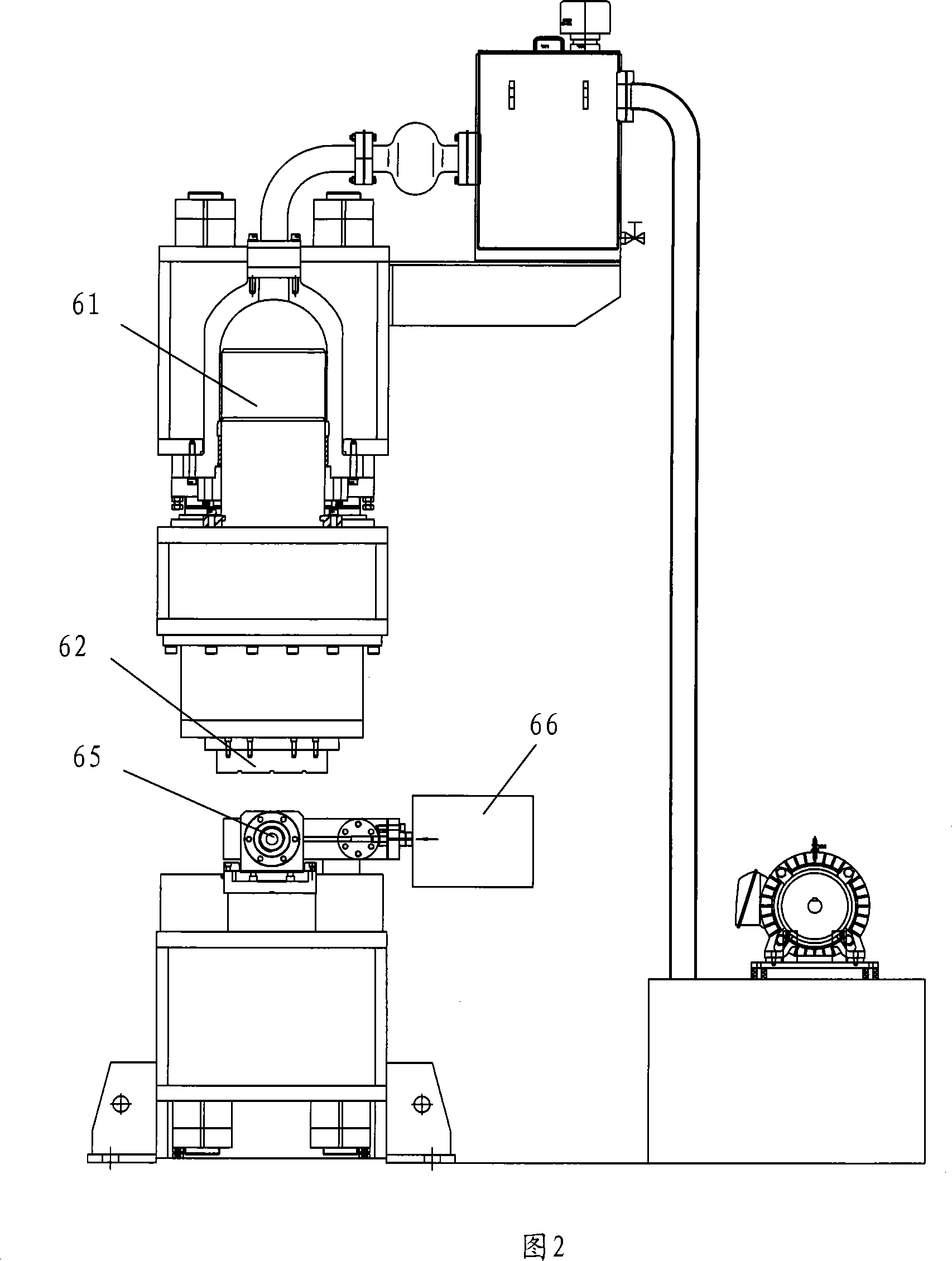 Hydraulic forming equipment