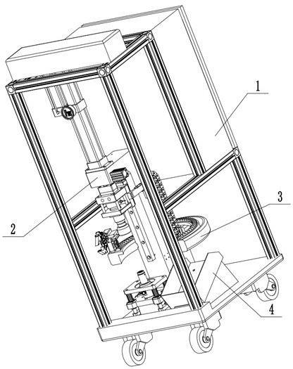 A punching device for high hardness parts