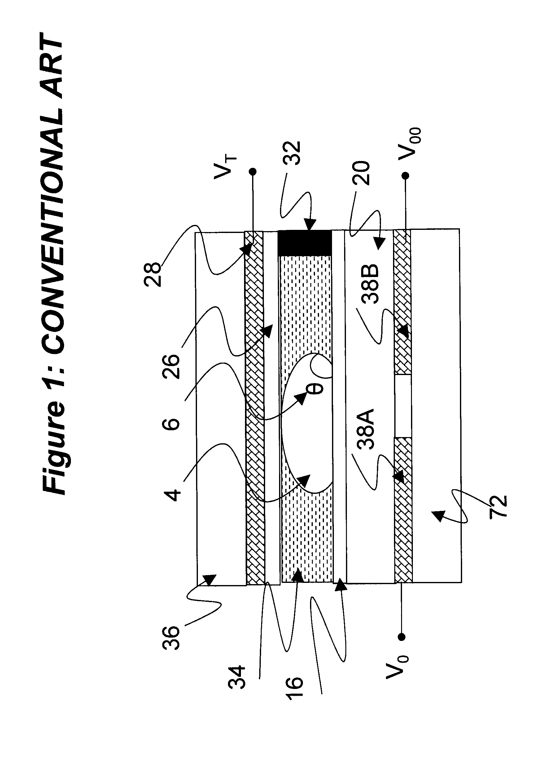 Am-ewod device and method of driving with variable voltage ac driving