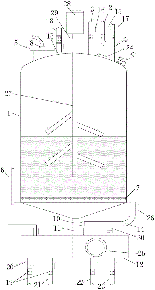 Chromatography tank for artemisinin extraction and efficient pressurized chromatography method thereof