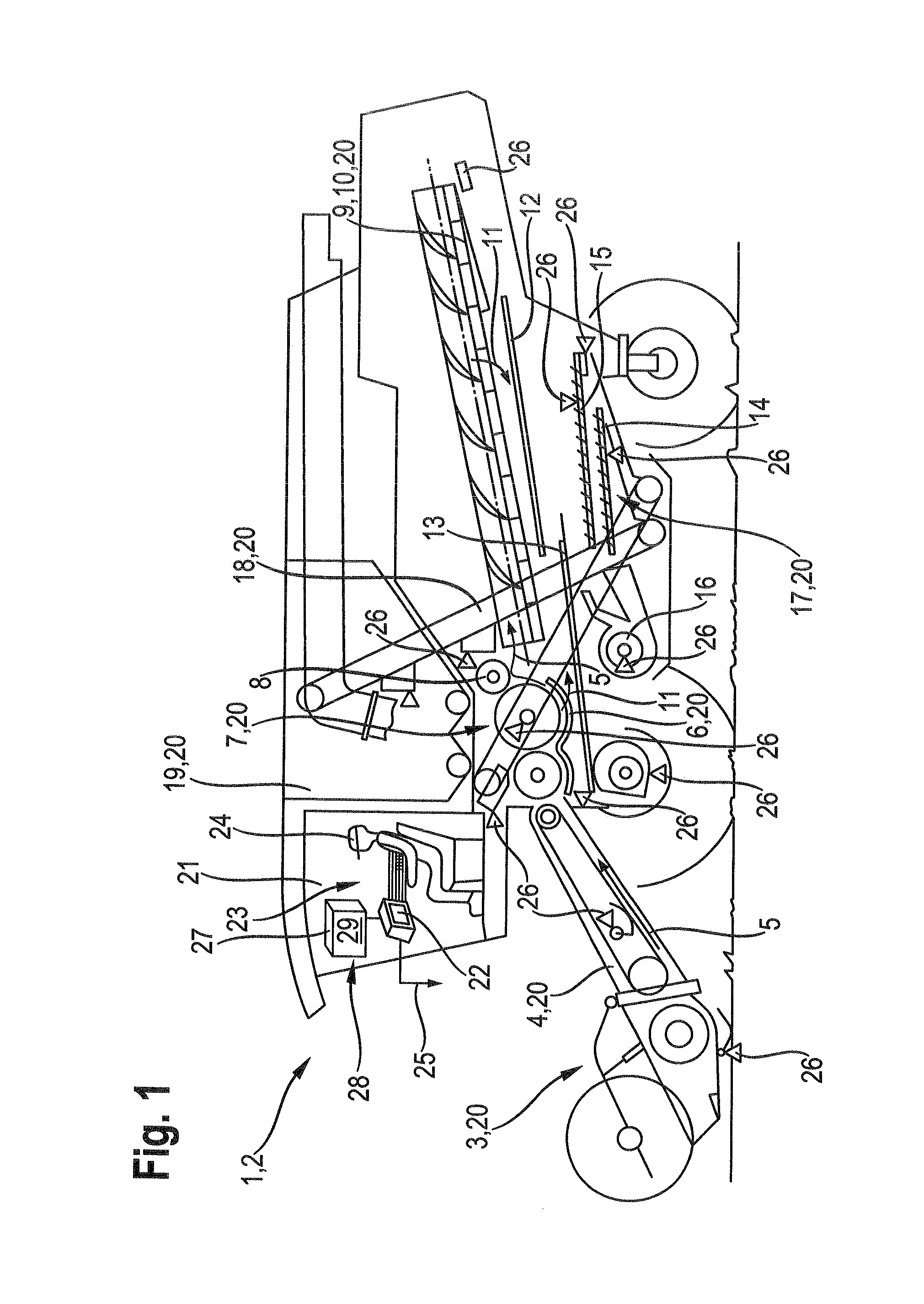 Driver assistance system for agricultural working machine