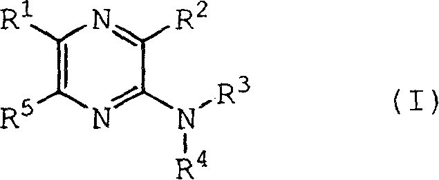 Pyrazine derivatives and pharmaceutical use thereof