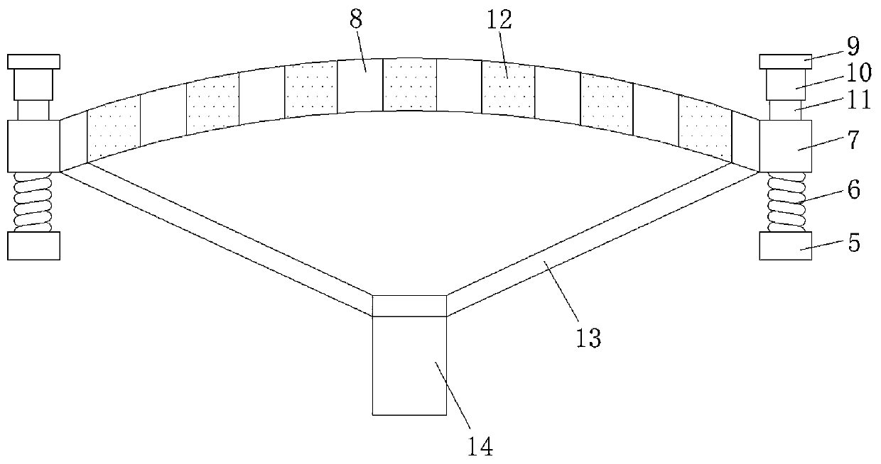 Screening device for lotus seeds