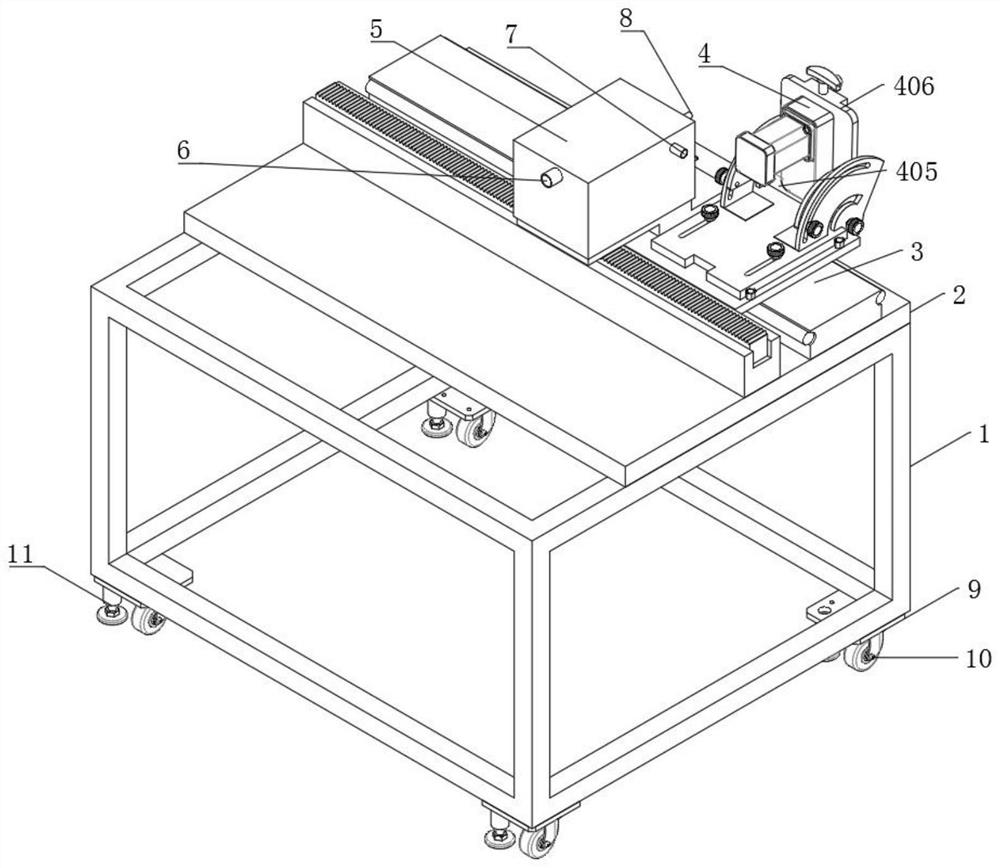 Stone cutting and grinding machine