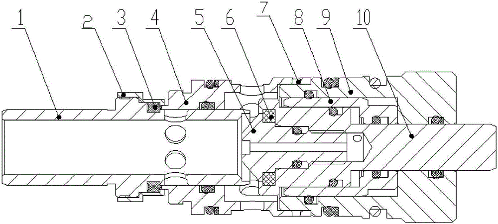 Valve element suitable for novel mining manual-automatic integrated reversing valve and reversing valve