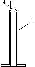 Syringe with two automatic blocking structures