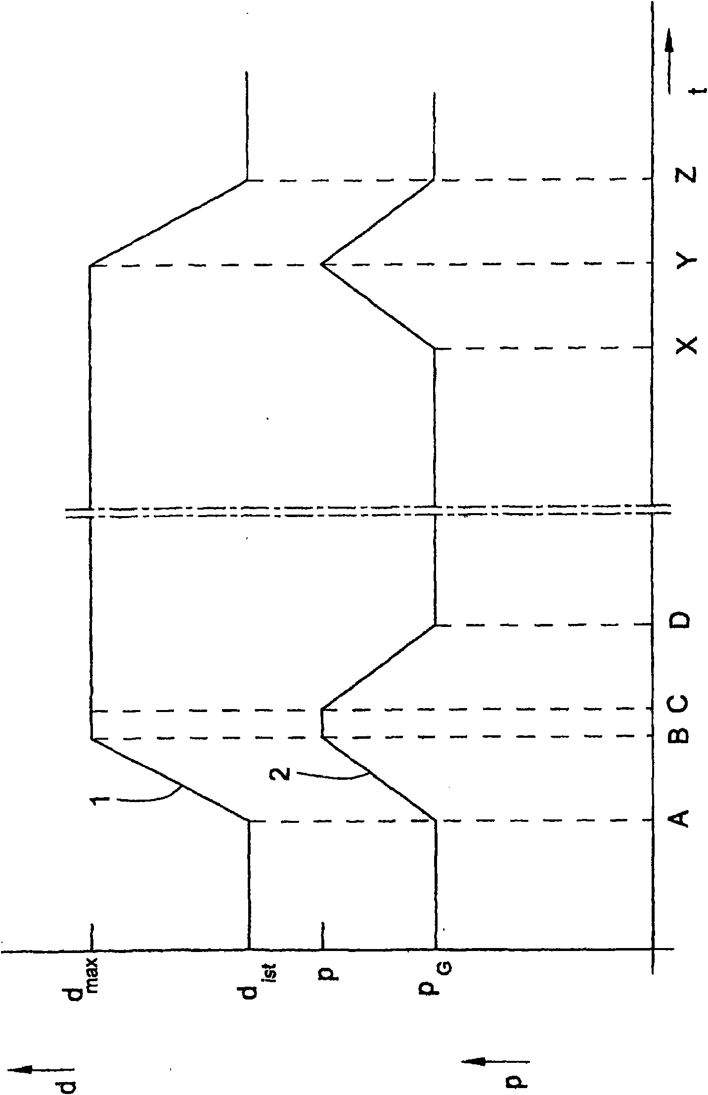 Method for operating a textile machine which is provided with a vacuum device and produces crosswound bobbins