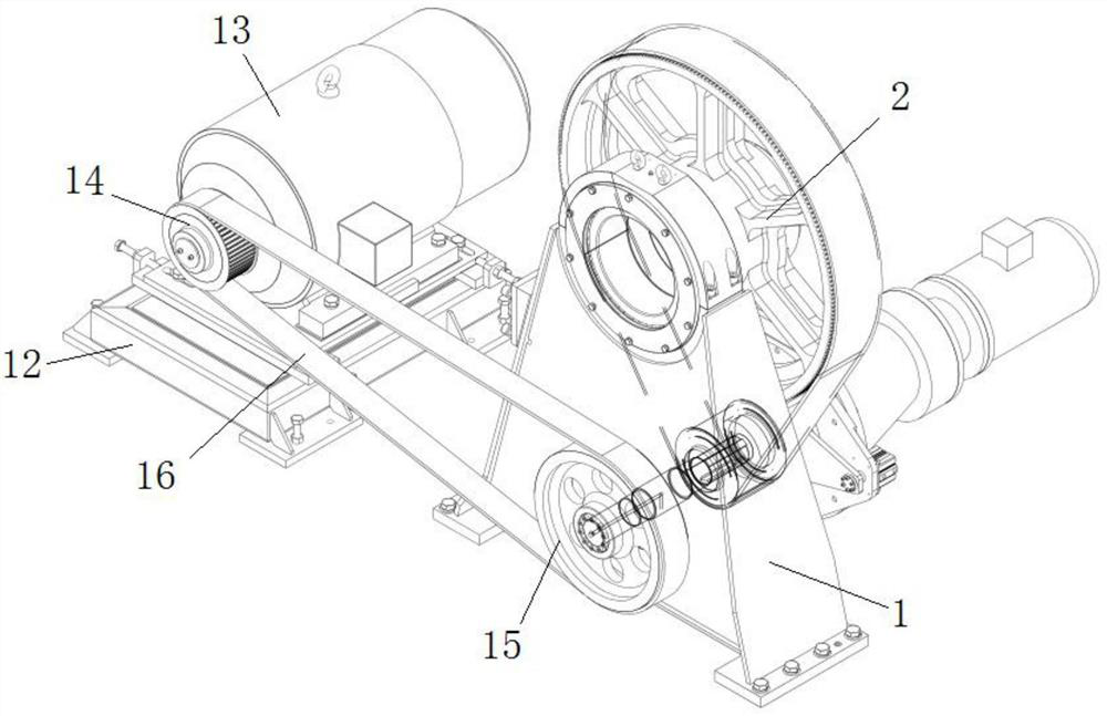 A transmission method for a frame winch