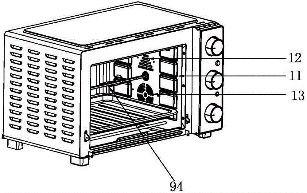 Oven with refrigerating and freshness keeping functions