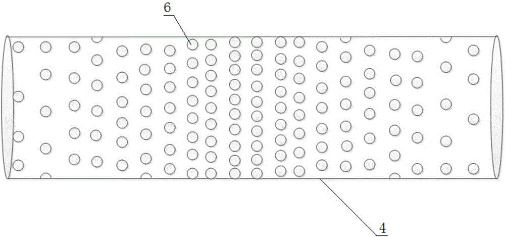 Threshing and pneumatic separating discharging device of screen with pneumatic balancing function and for pneumatic separating