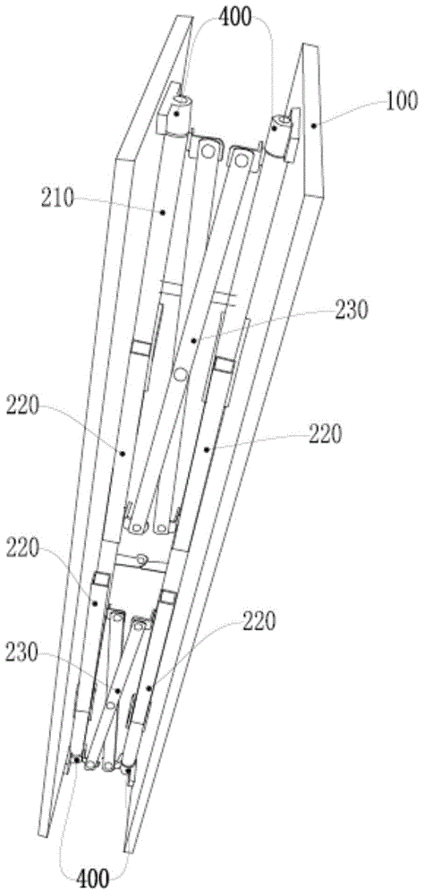 Portable support convenient to fold and operating platform applying same