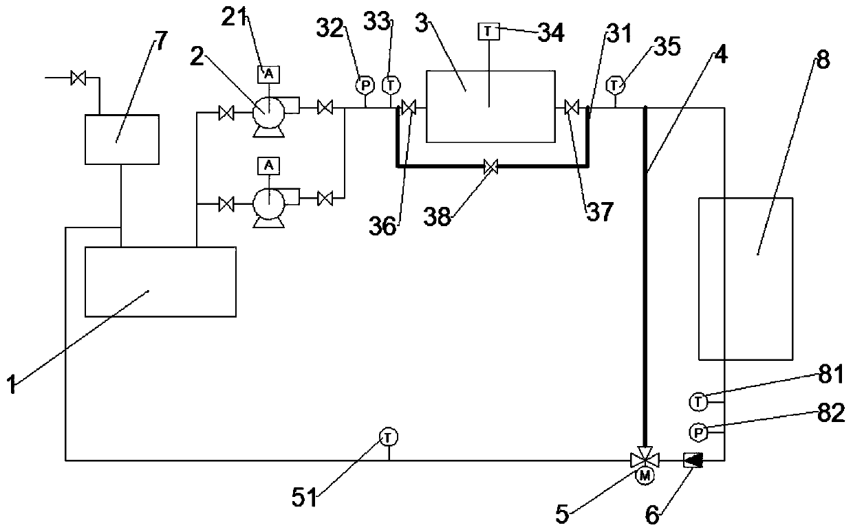 A control method for a phase change heat storage heating system