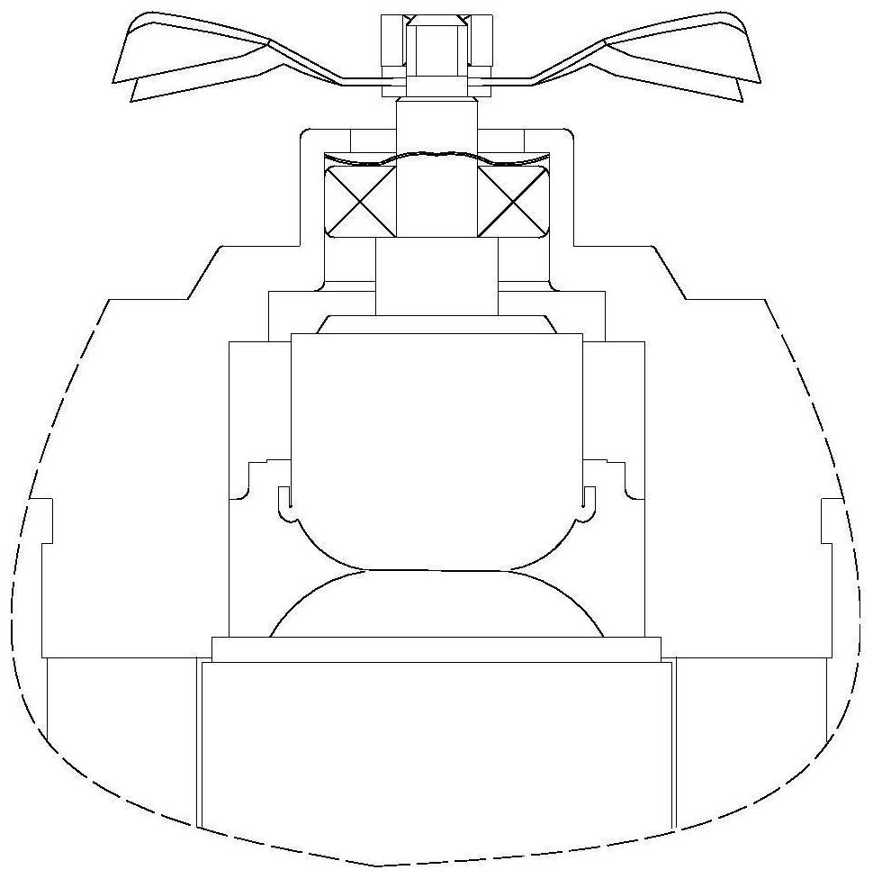 Cooling fan blade device