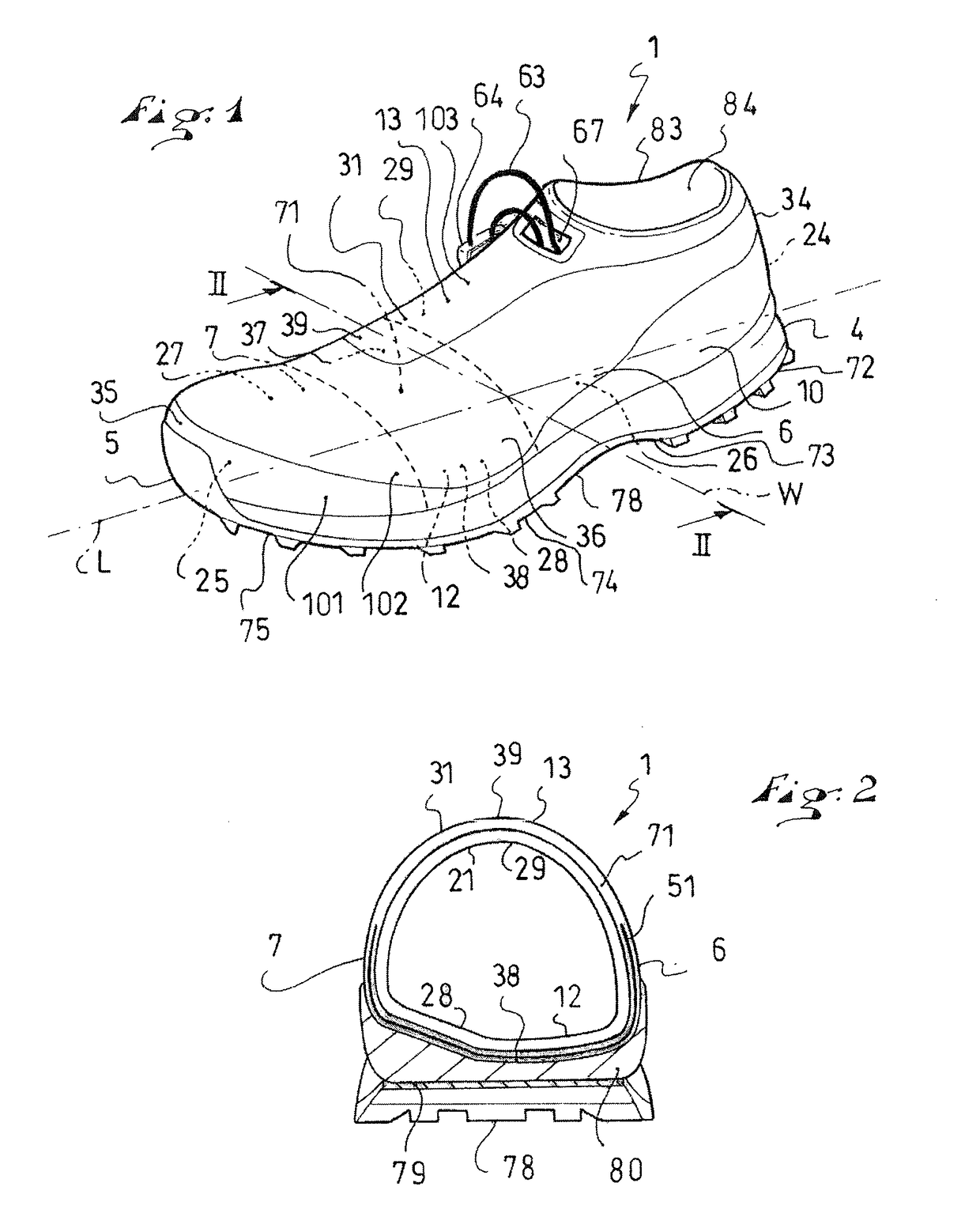 Article of footwear with improved structure