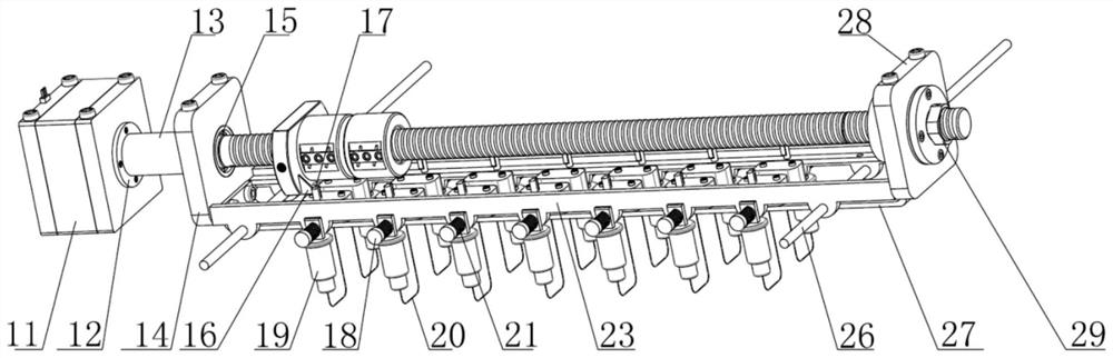 Pull-type cold spring plume three-dimensional detection device and detection method