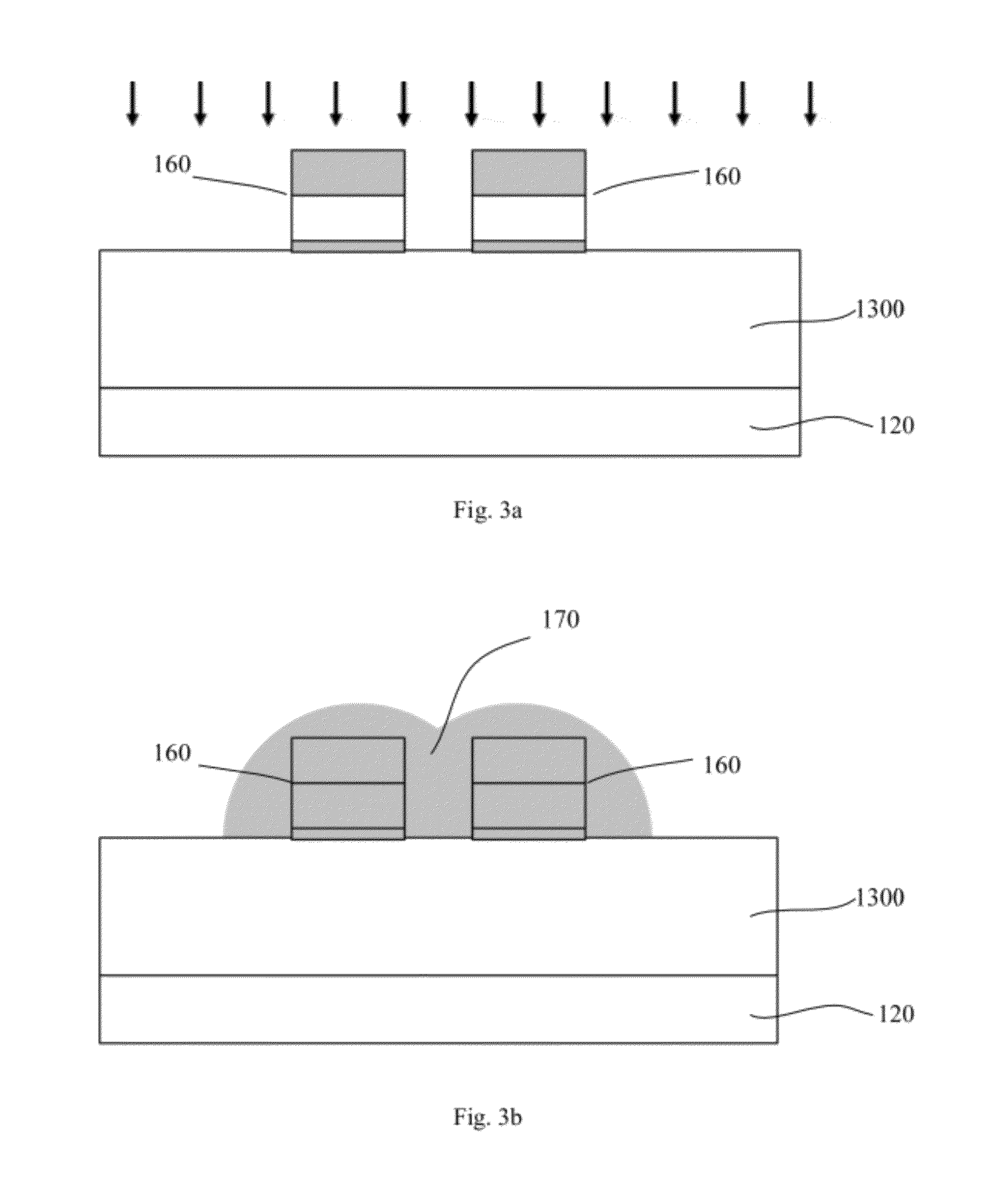 Structures for power transistor and methods of manufacture