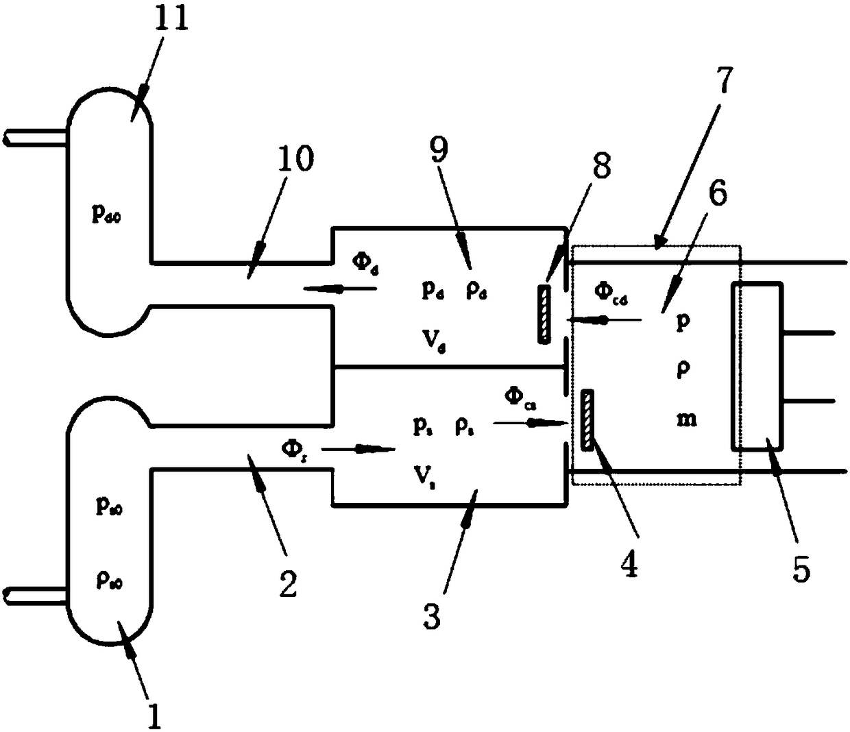 Method of acquiring pressure pulsation of valve cavity of reciprocating type piston compressor