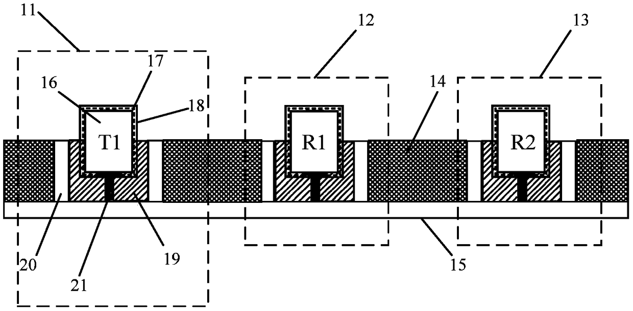 Soil shear strength detection system based on shear wave velocity measurement