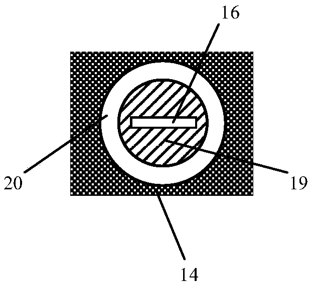 Soil shear strength detection system based on shear wave velocity measurement