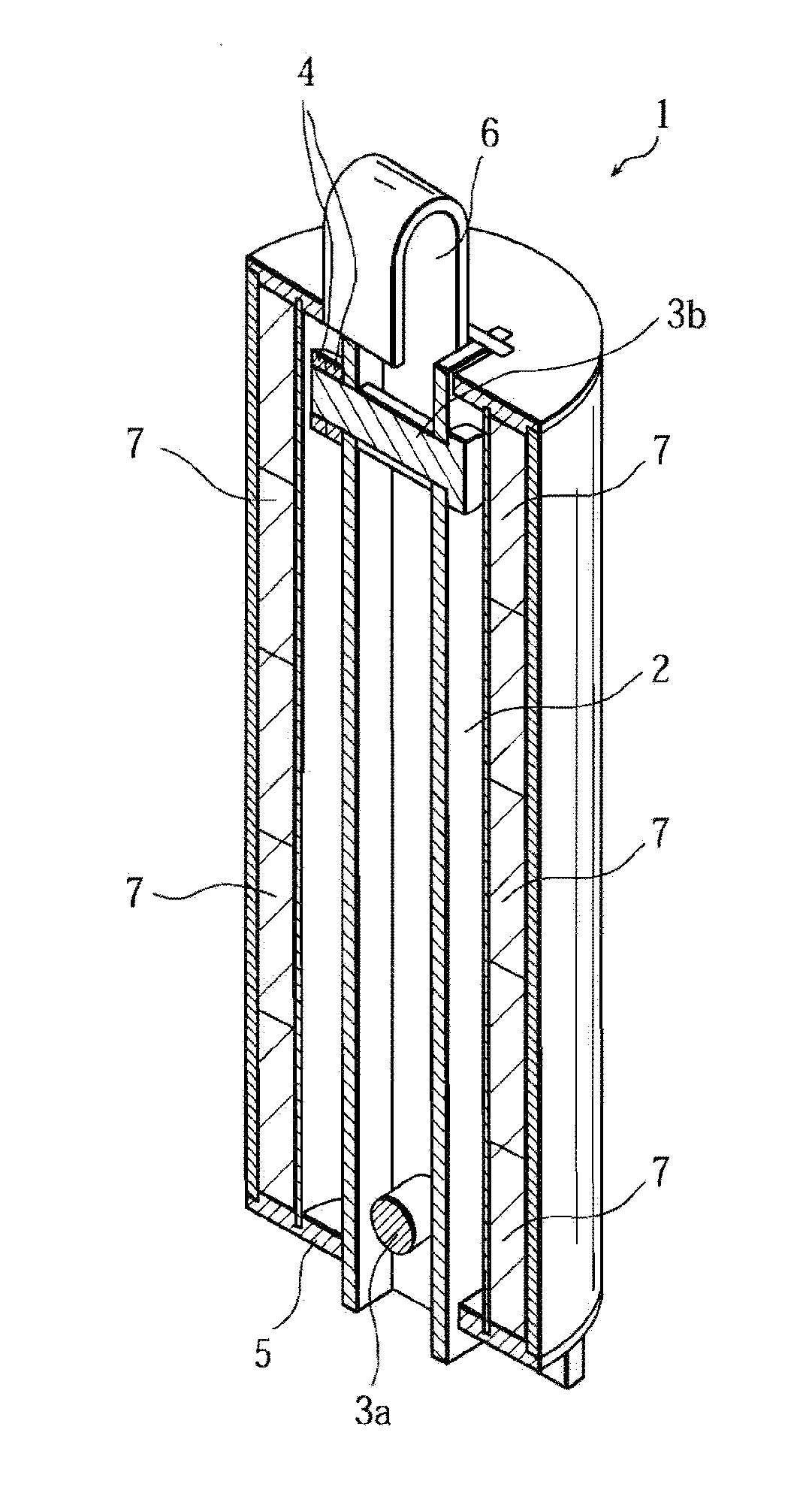 Control rod for high temperature gas reactor