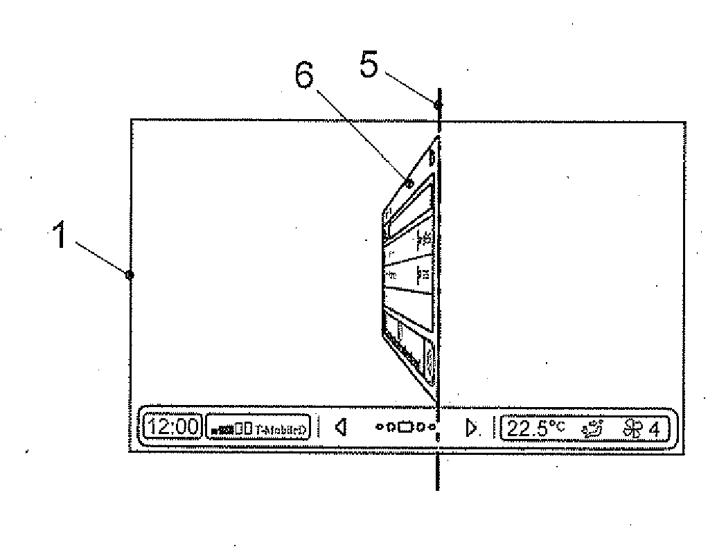 Method for Displaying a Two-Sided Two-Dimensional Object on a Display in a Motor Vehicle and Display Device for a Motor Vehicle