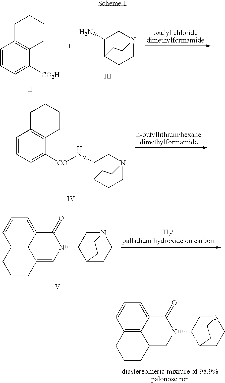 Novel palonosetron salts and processes for preparation and purification thereof