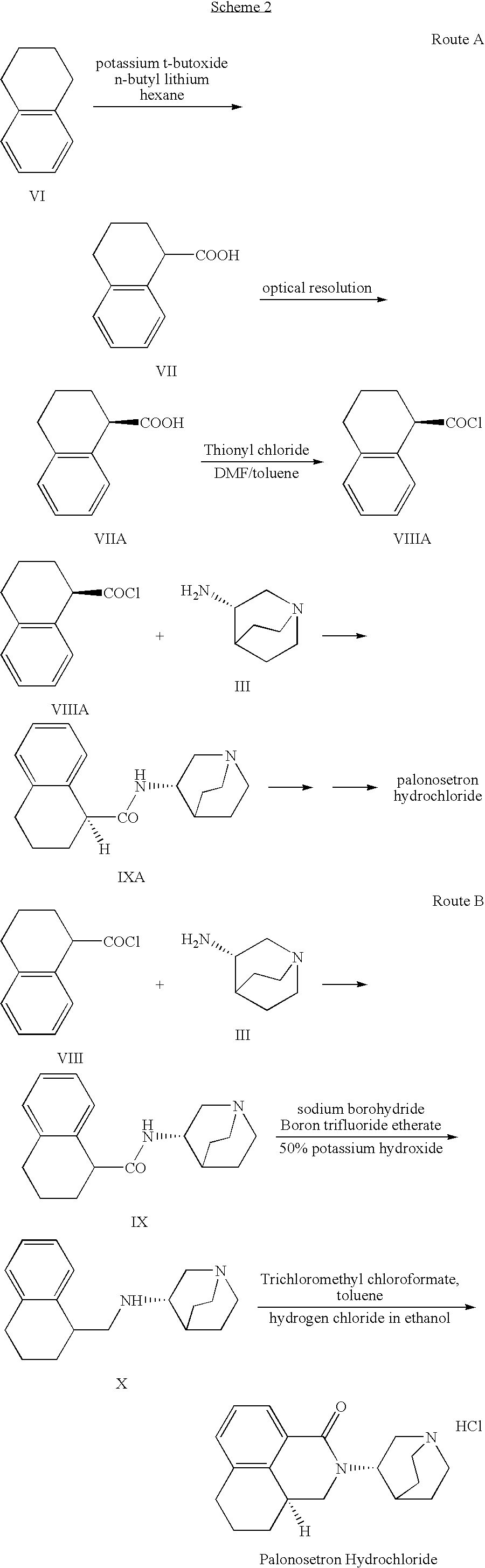 Novel palonosetron salts and processes for preparation and purification thereof