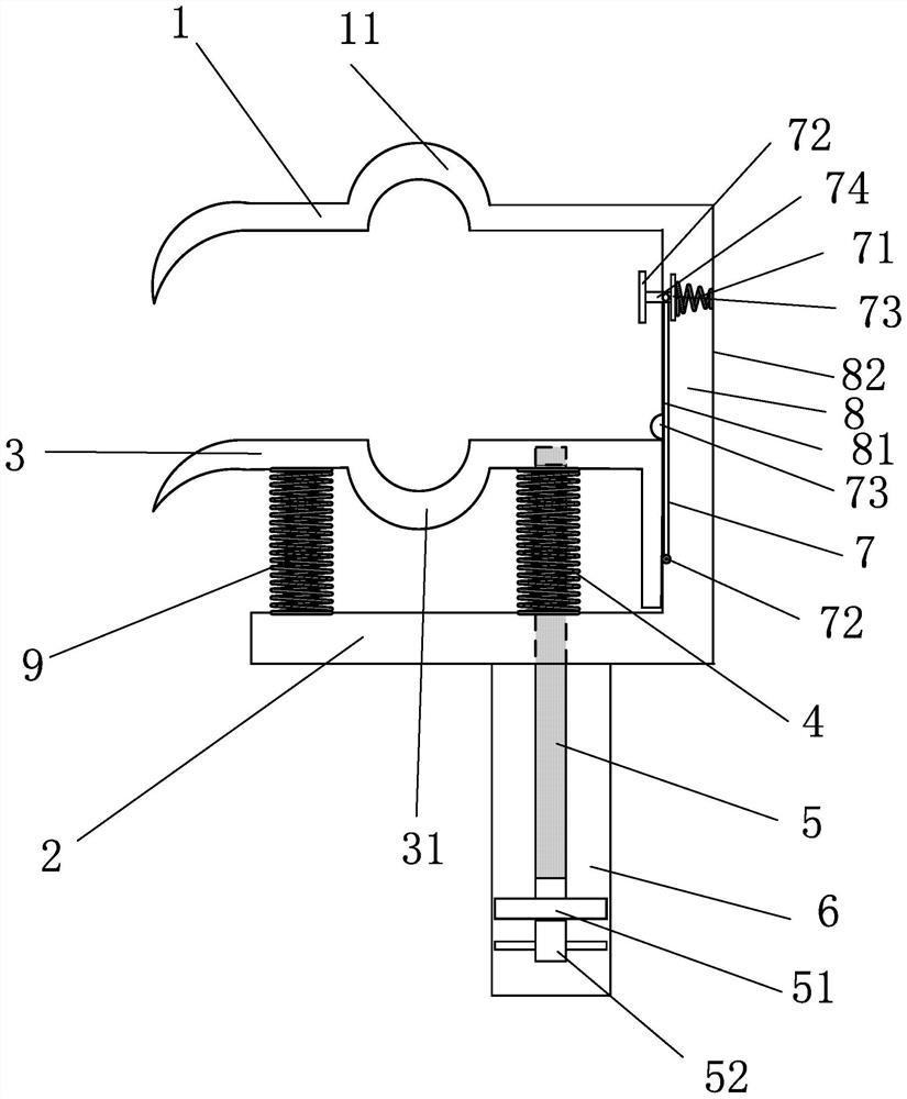 A grounding clamp for 220kv outdoor substation equipment based on drone technology