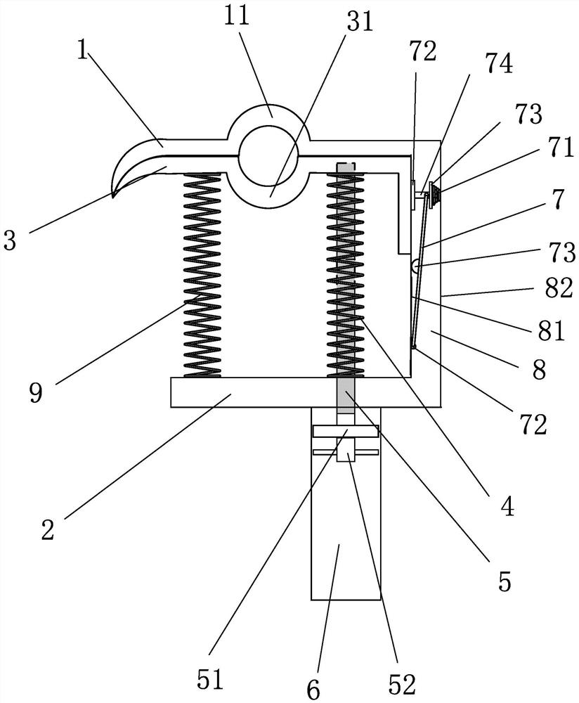 A grounding clamp for 220kv outdoor substation equipment based on drone technology