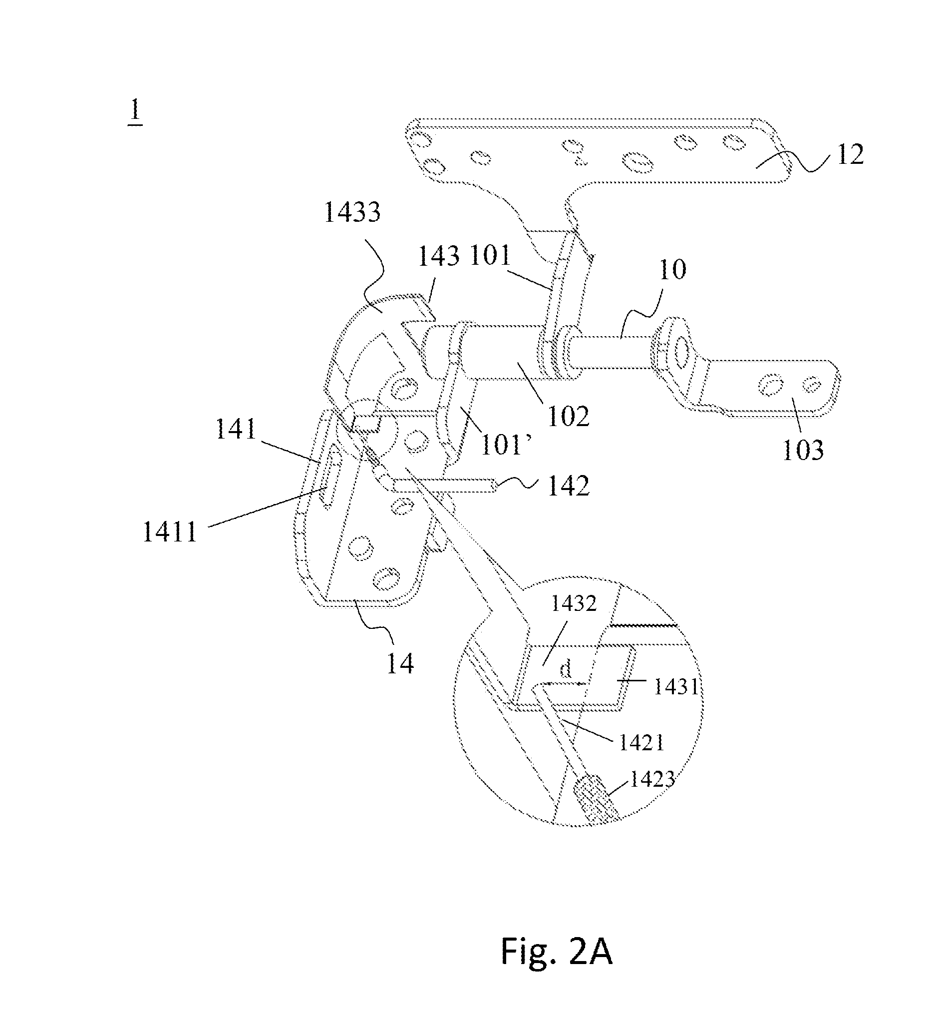 Hinge antenna and foldable electronic device using the same