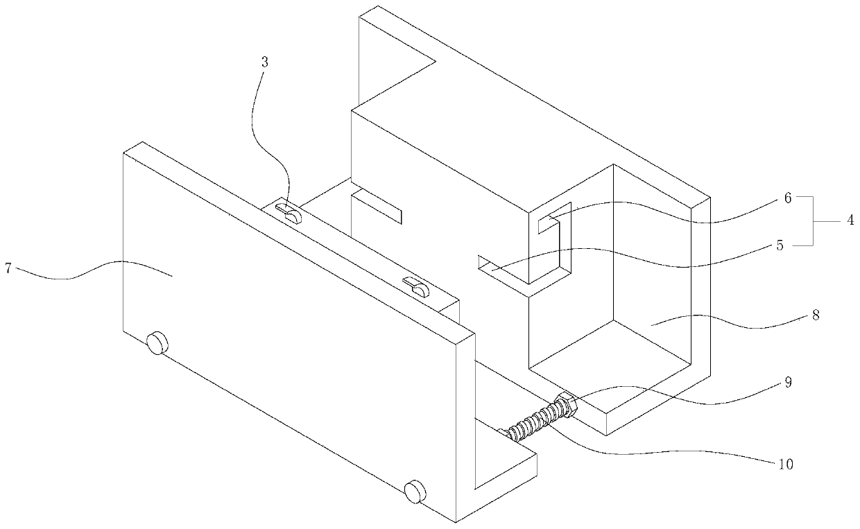 Elastic strip fatigue test device and monitoring system